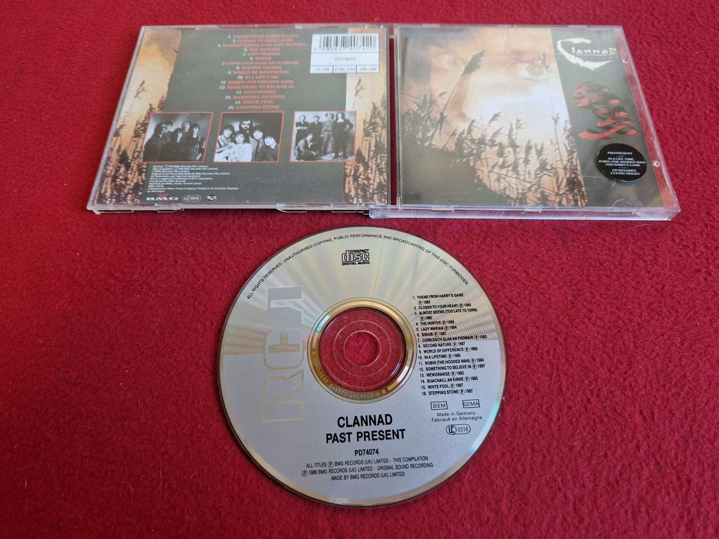 CLANNAD PAST PRESENT CD