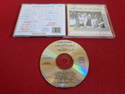 CLARE FISCHER AND THE LATIN JAZZ SEXTET TJADERAMA CD