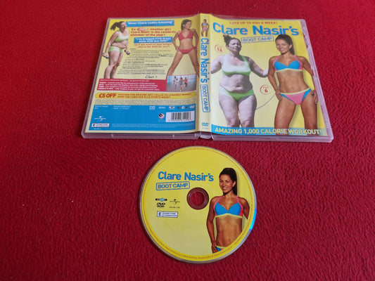 CLARE NASIR'S BOOT CAMP DVD