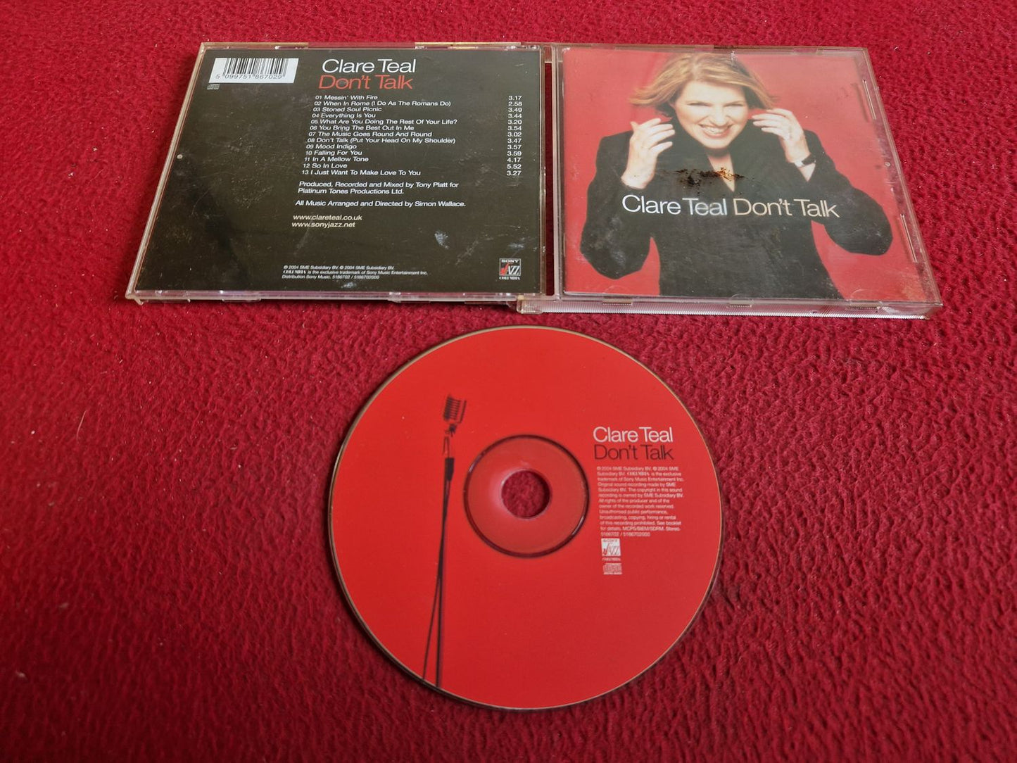 CLARE TEAL DON'T TALK CD