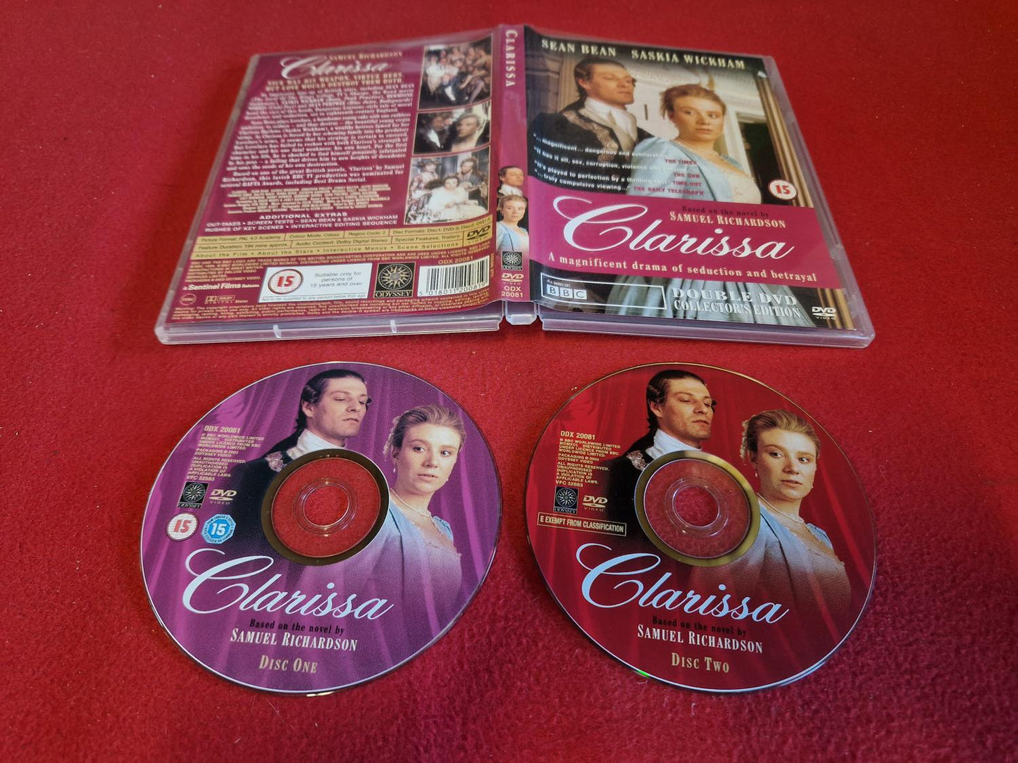 CLARISSA till DVD