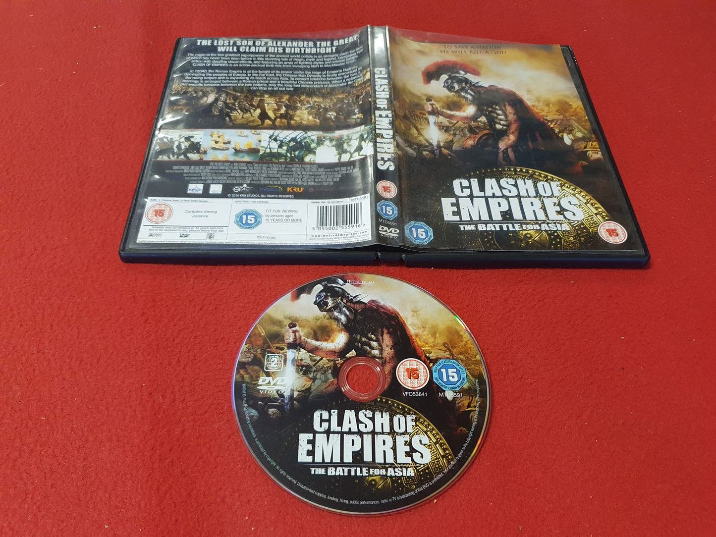 CLASH OF EMPIRES till DVD