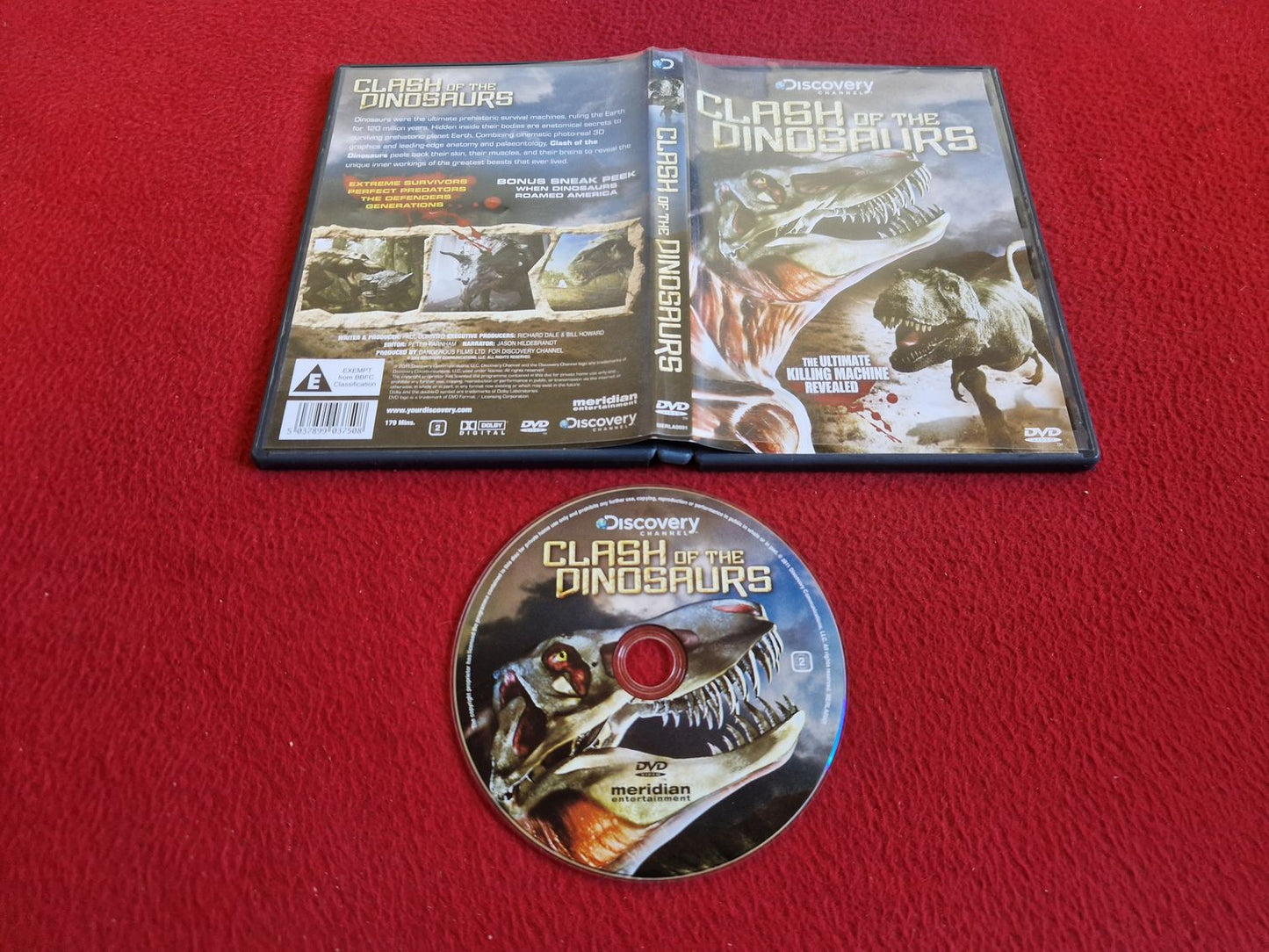 CLASH OF THE DINOSAURS DVD