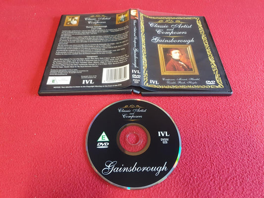 CLASSIC ARTIST AND COMPOSERS GAINSBOROUGH [ MOZART HANDEL mfl ] till DVD
