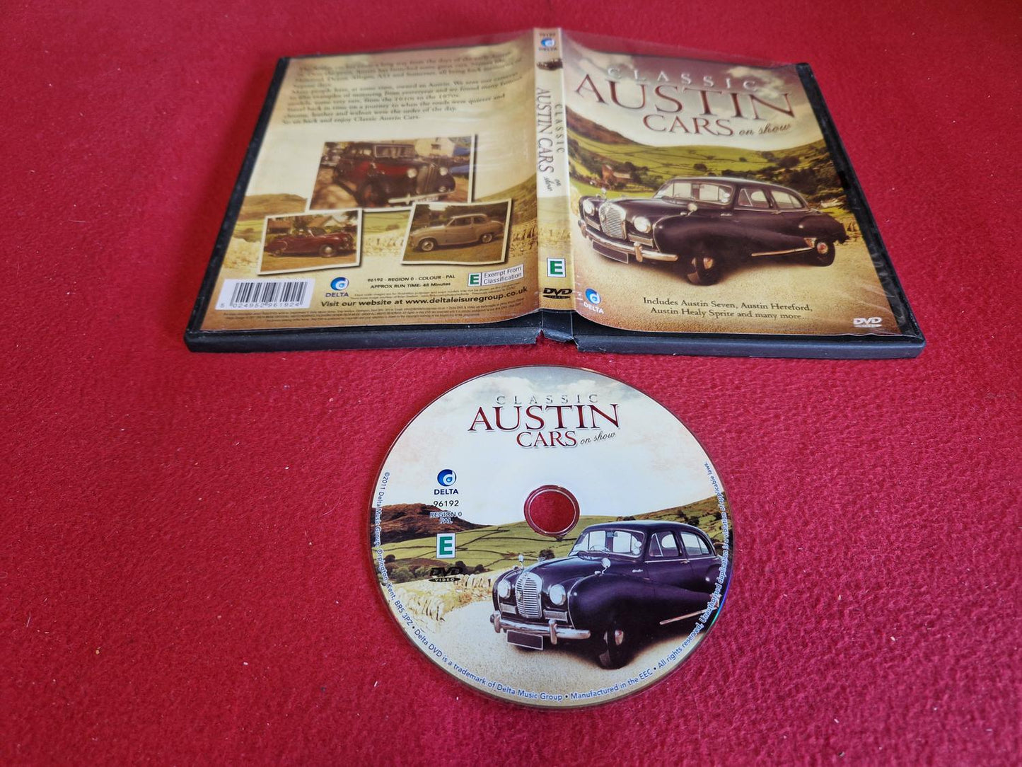 CLASSIC AUSTIN CARS ON SHOW till DVD