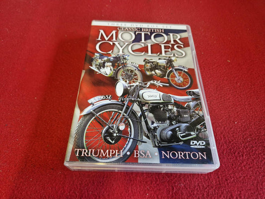 CLASSIC BRITISH MOTOR CYCLES TRIUMPH * BSA * NORTON BOX till DVD