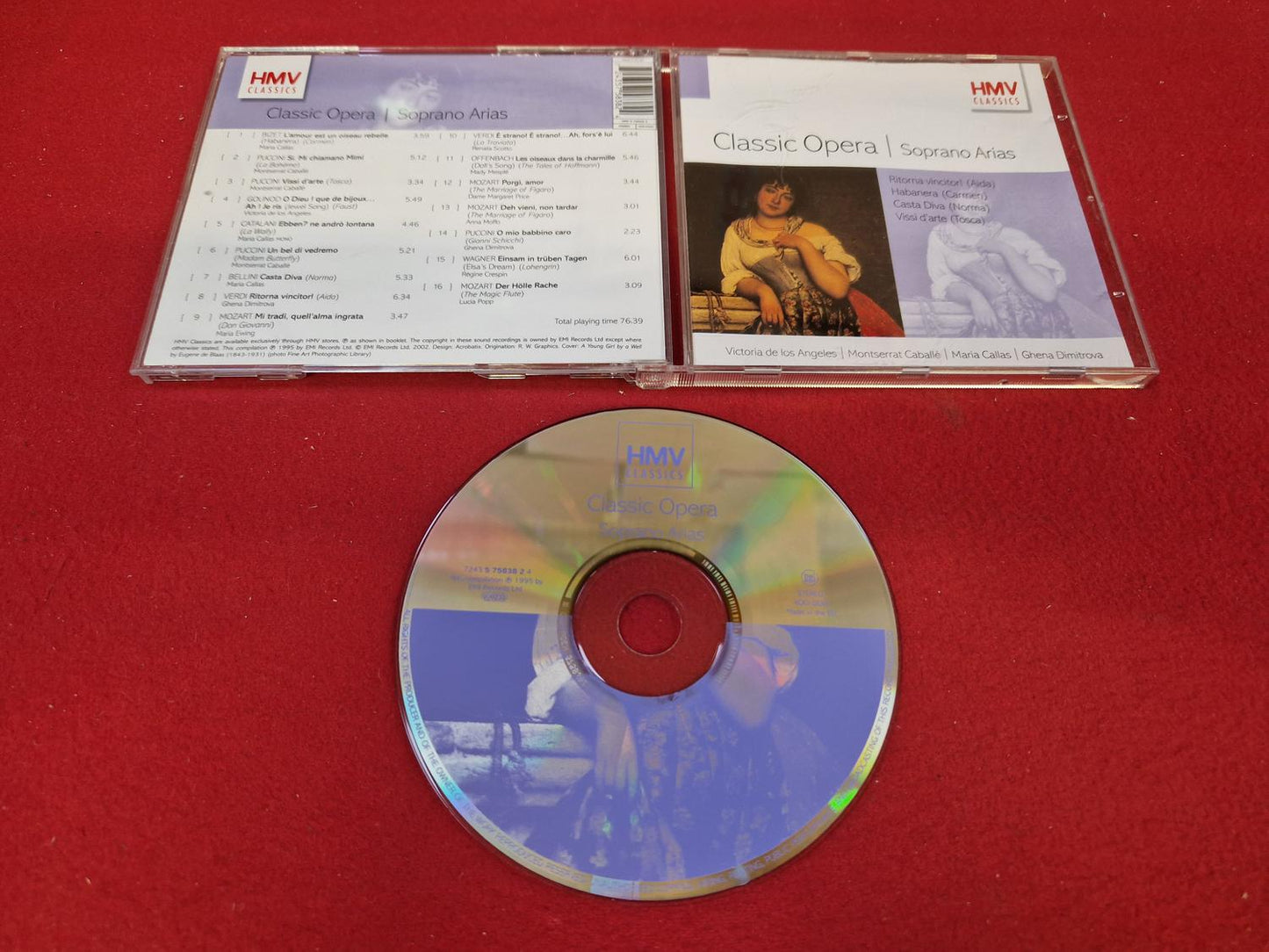 CLASSIC OPERA SOPRANO ARIAS till CD