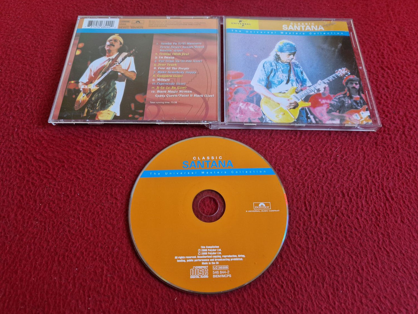CLASSIC SANTANA - THE UNIVERSAL MASTERS COLLECTION CD