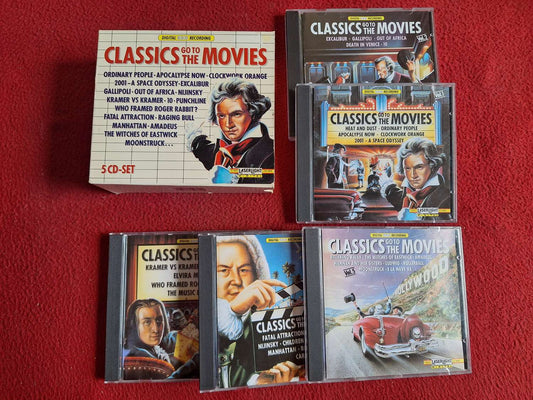 CLASSICS GO TO THE MOVIES CD BOX