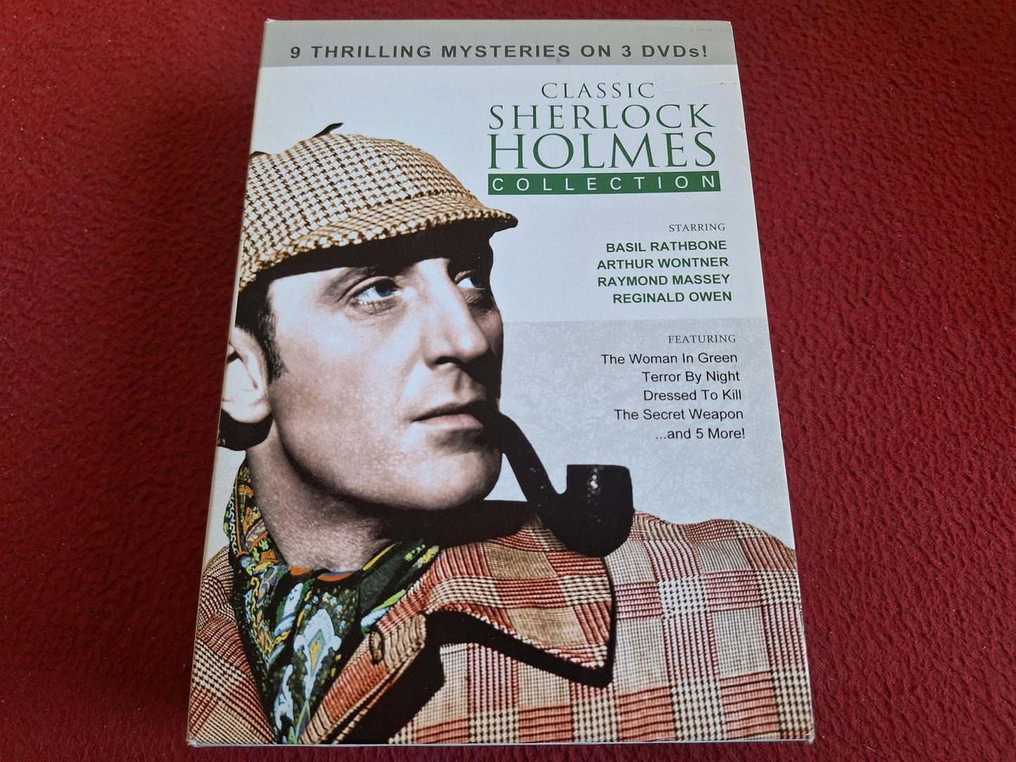 CLASSIC SHERLOCK HOLMES COLL. - WOMAN IN GREEN / TERROR BY NIGHT mfl BOX DVD