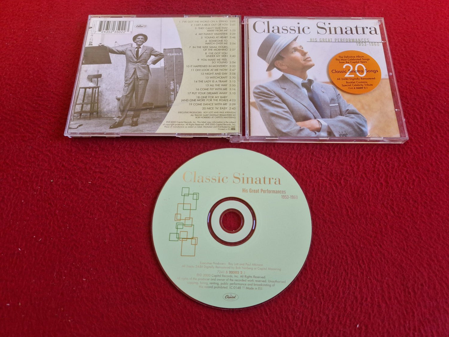 CLASSIC SINATRA HIS GREAT PERFORMANCES 1953-1960 CD