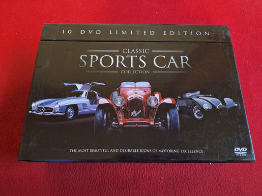 CLASSIC SPORTS CAR COLLECTION 10 DVD LIMITED EDITION BOX DVD