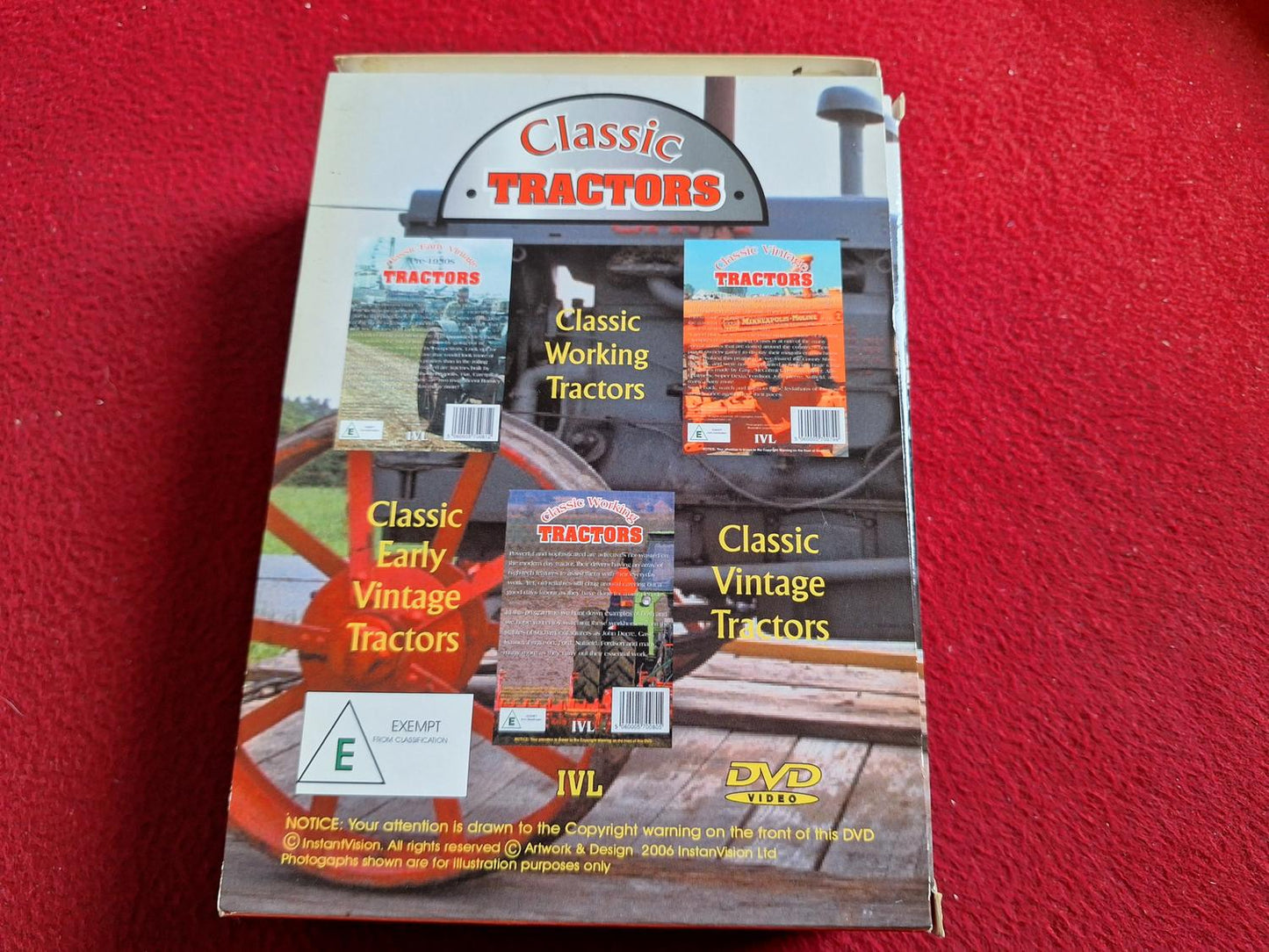 CLASSIC TRACTORS BOX DVD