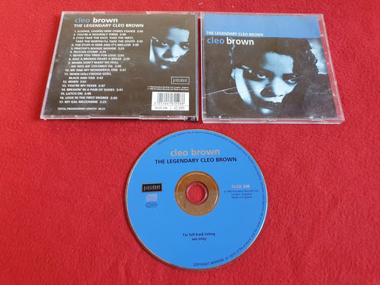 CLEO BROWN THE LEGENDARY CLEO BROWN till CD