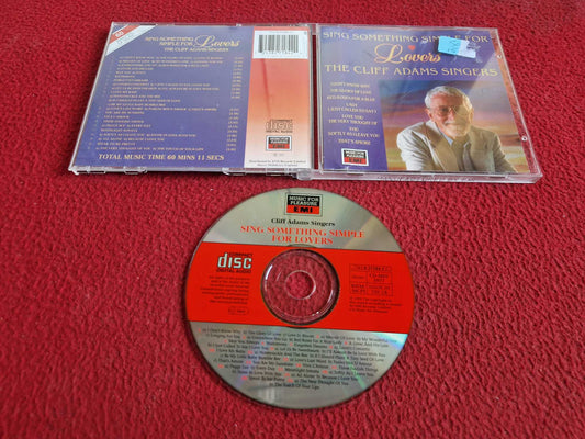 CLIFF ADAMS SINGERS SING SOMETHING SIMPLE FOR LOVERS CD