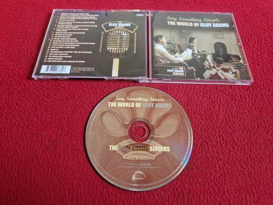 CLIFF ADAMS SING SOMETHING SIMPLE THE WORLD OF CD