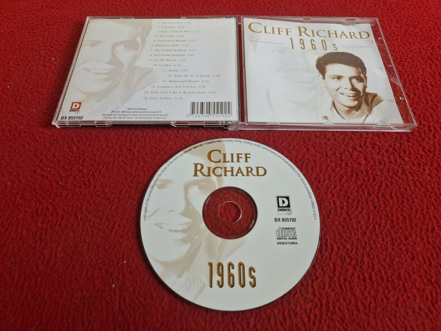 CLIFF RICHARD 1960S CD