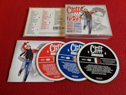 CLIFF RICHARD 75 AT 75 CD BOX