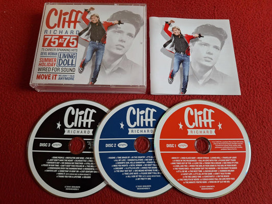 CLIFF RICHARD 75 AT 75 CD BOX