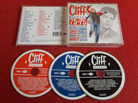 CLIFF RICHARD 75 AT 75 CD BOX