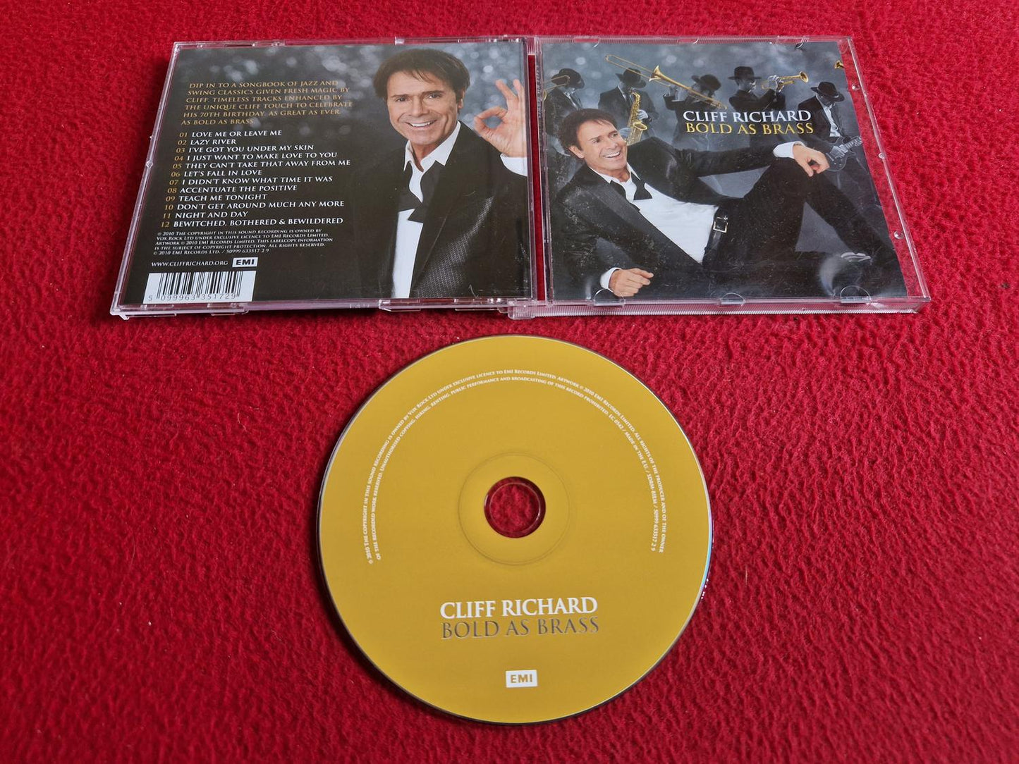 CLIFF RICHARD BOLD AS BRASS CD