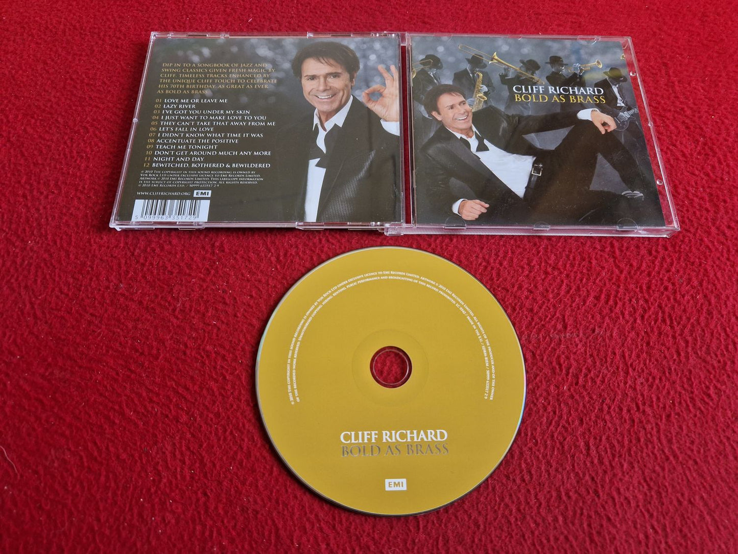 CLIFF RICHARD BOLD AS BRASS CD