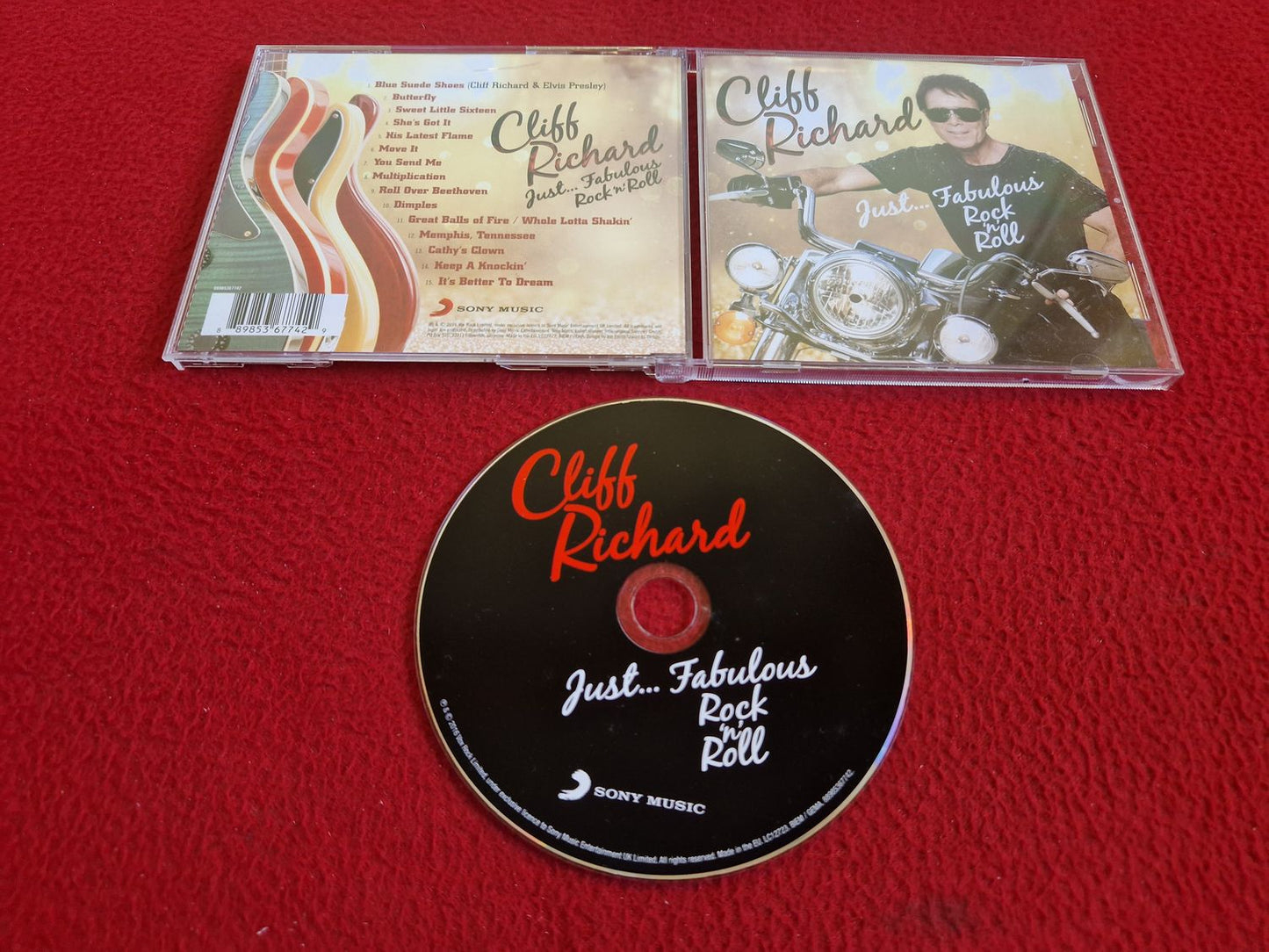 CLIFF RICHARD JUST... FABULOUS ROCK 'N' ROLL CD