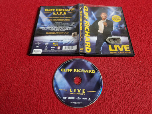 CLIFF RICHARD LIVE HERE AND NOW DVD