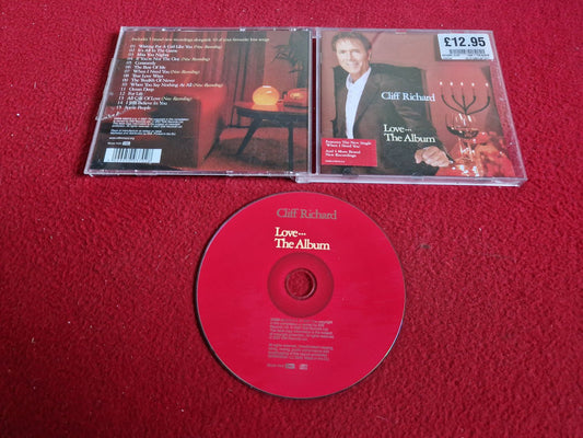 CLIFF RICHARD LOVE THE ALBUM CD
