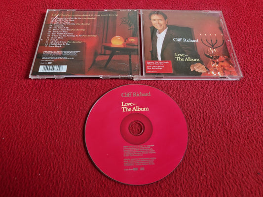 CLIFF RICHARD LOVE... THE ALBUM CD