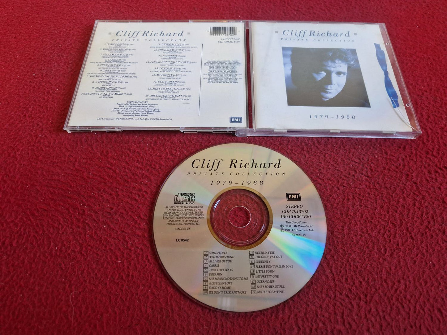 CLIFF RICHARD PRIVATE COLLECTION 1979 - 1981 CD