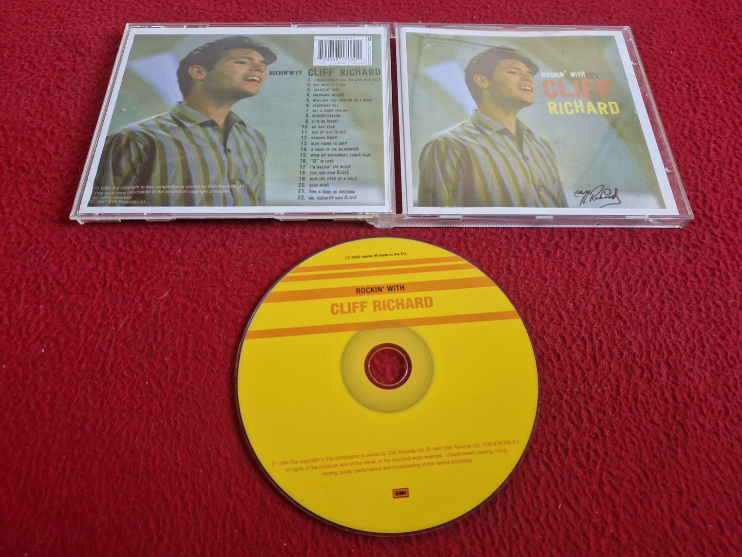 CLIFF RICHARD ROCKIN' WITH CD
