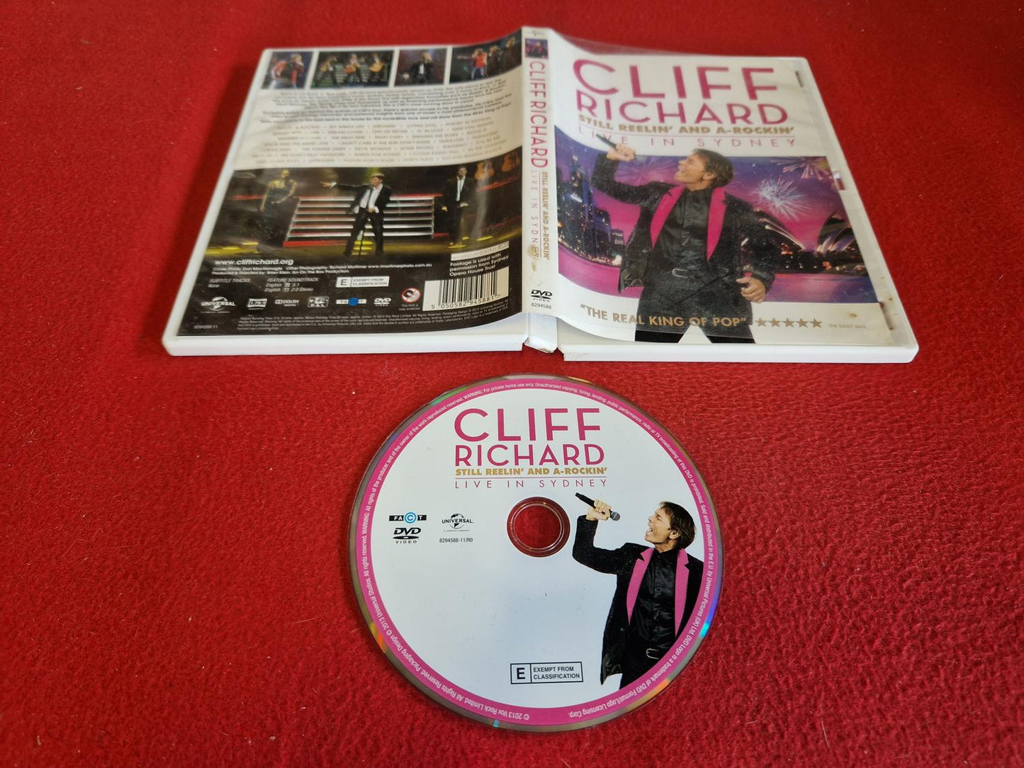 CLIFF RICHARD STILL REELIN' AND A-ROCKIN' LIVE IN SYDNEY till DVD