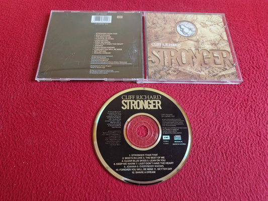 CLIFF RICHARD STRONGER CD