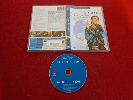 CLIFF RICHARDS WORLD TOUR 2003 DVD