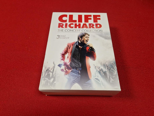 CLIFF RICHARD THE CONCERT COLLECTION BOX till DVD