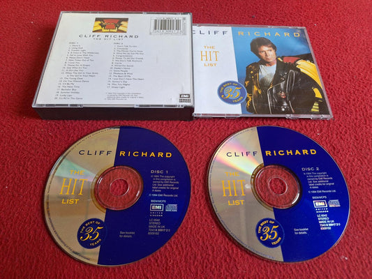 CLIFF RICHARD THE HIT LIST CD BOX
