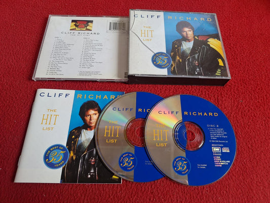 CLIFF RICHARD THE HIT LIST CD BOX