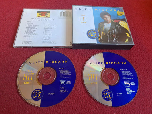 CLIFF RICHARD THE HIT LIST CD BOX