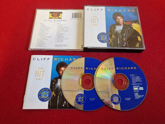 CLIFF RICHARD THE HIT LIST CD BOX