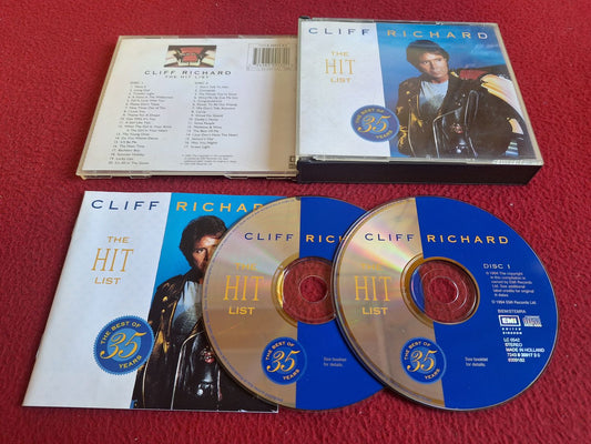 CLIFF RICHARD THE HIT LIST CD BOX