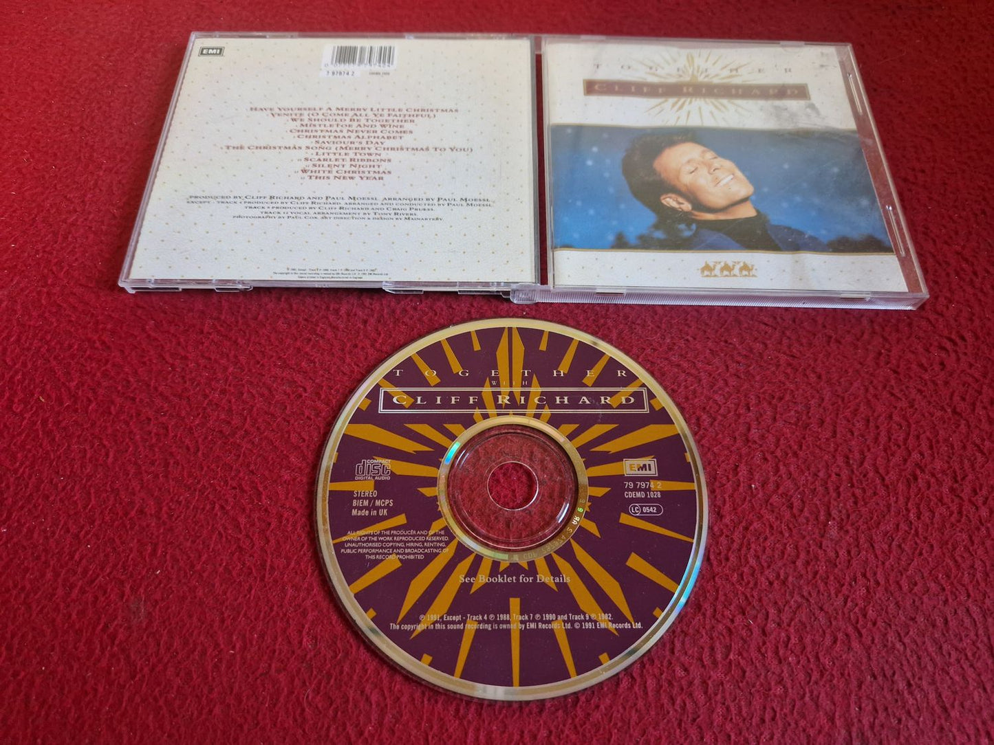 CLIFF RICHARD TOGETHER WITH CD