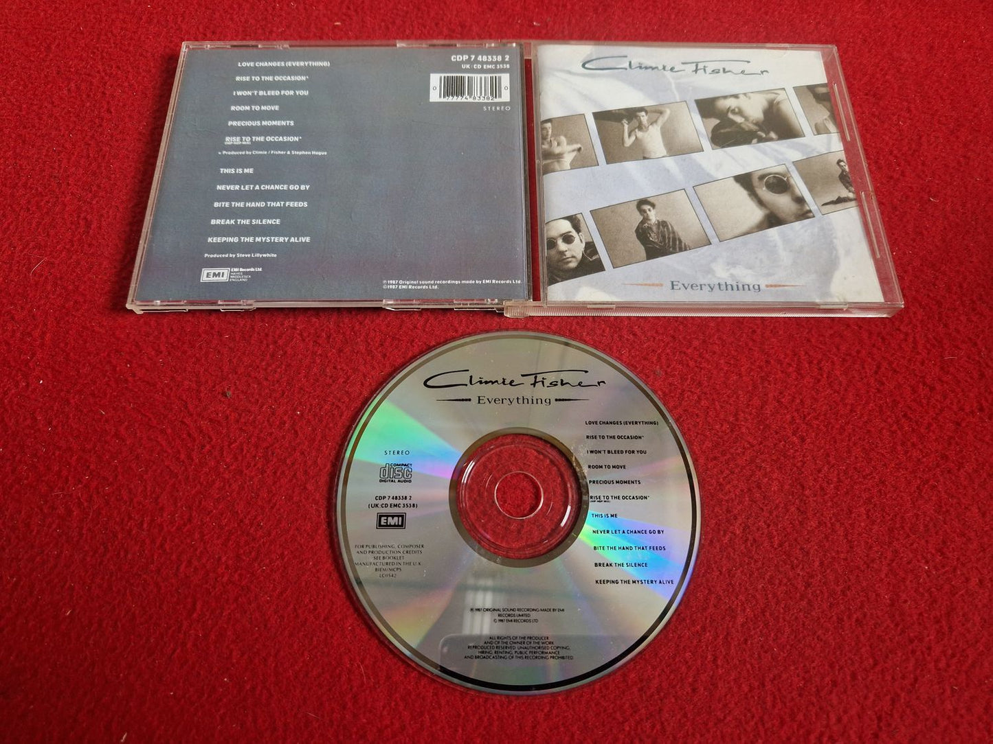 CLIMIE FISHER EVERYTHING CD