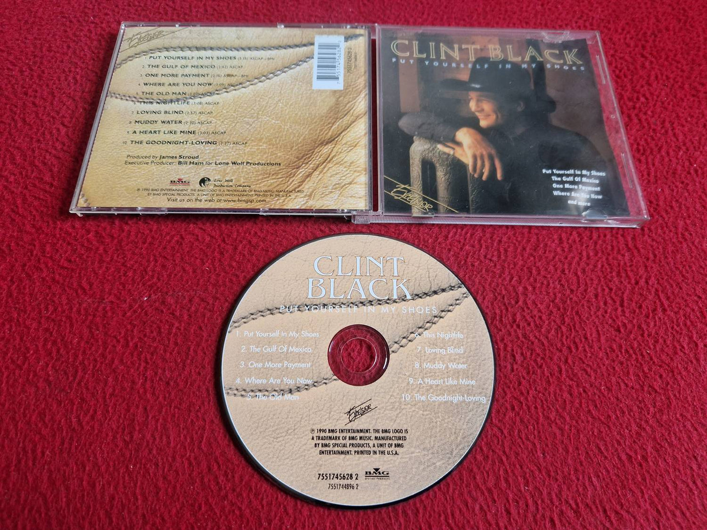 CLINT BLACK PUT YOURSELF IN MY SHOES CD