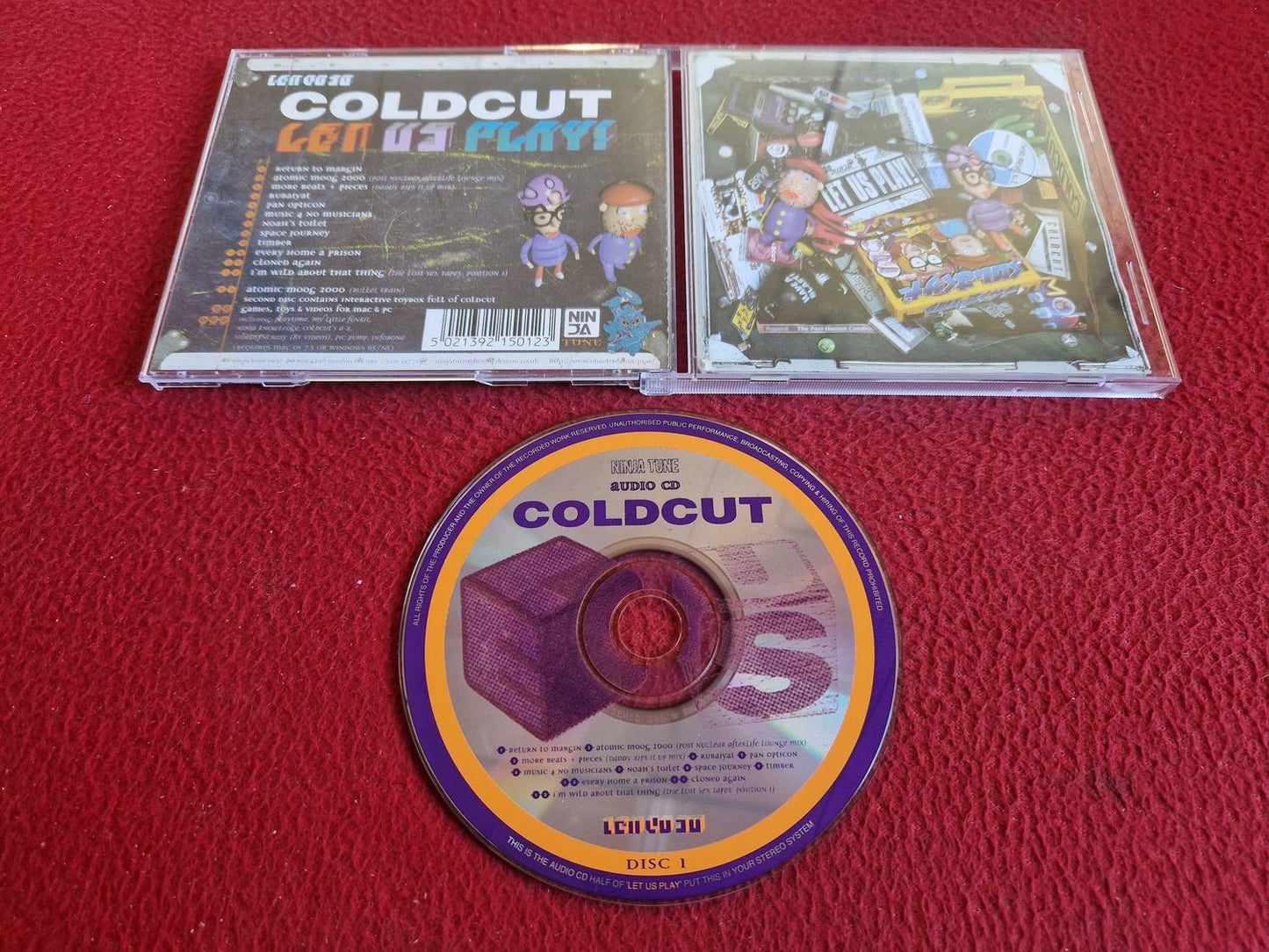 COLDCUT LET US PLAY! CD