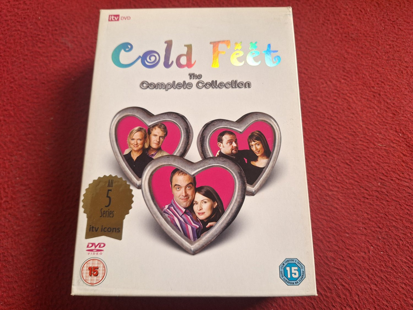 COLD FEET COMPLETE COLLECTION ALL 5 SERIES [ ENGELSK TEXT ] BOX DVD