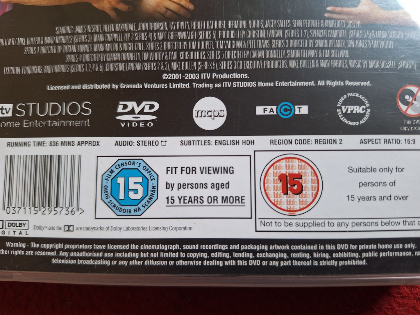 COLD FEET SERIES 4 & 5 BOX DVD