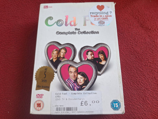 COLD FEET THE COMPLETE COLLECTION ALL 5 SERIES BOX DVD
