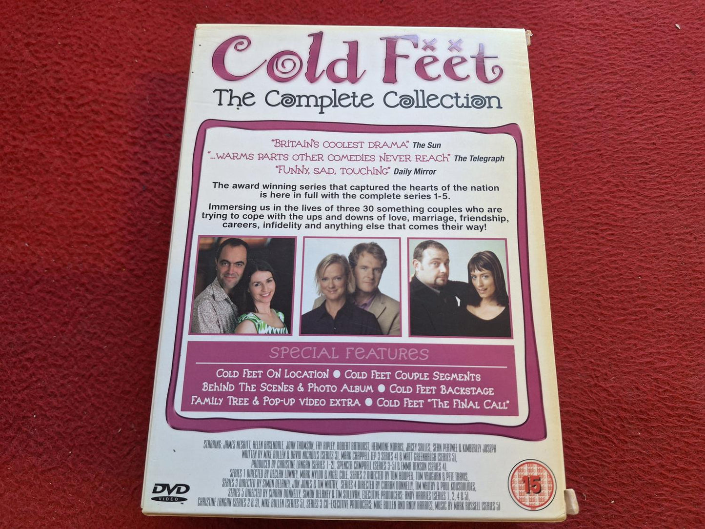 COLD FEET THE COMPLETE COLLECTION BOX DVD
