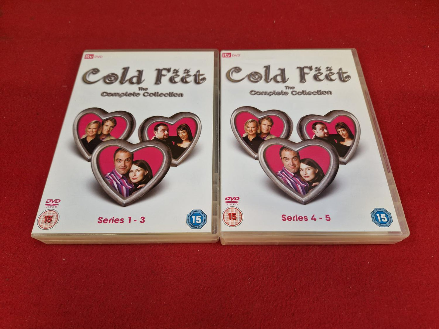 COLD FEET THE COMPLETE COLLECTION SERIES 1 - 3 + 4 - 5 BOX till DVD